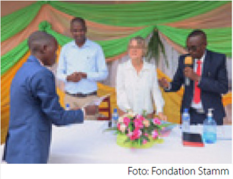 Foto: Verena Stamm in Burundi